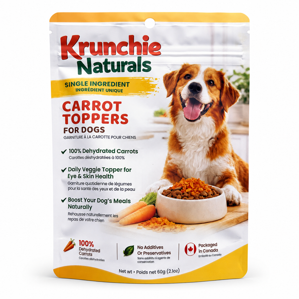 Krunchie Naturals - Carrot Topper for Dogs