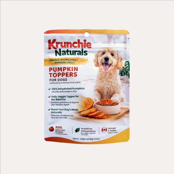 Krunchie Naturals - Pumpkin Topper for Dogs
