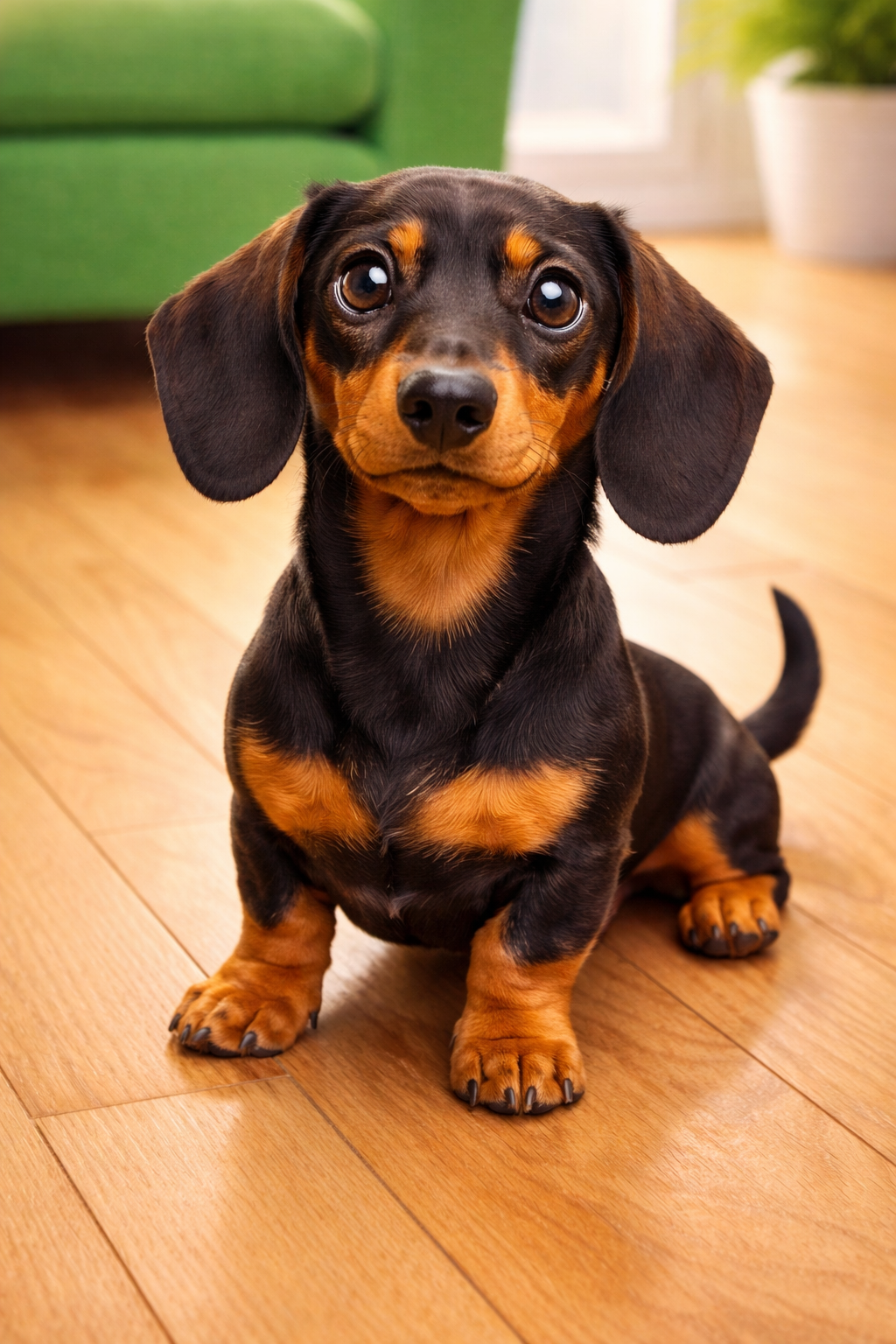 The Dachshund Who Should Not Jump Off the Couch
