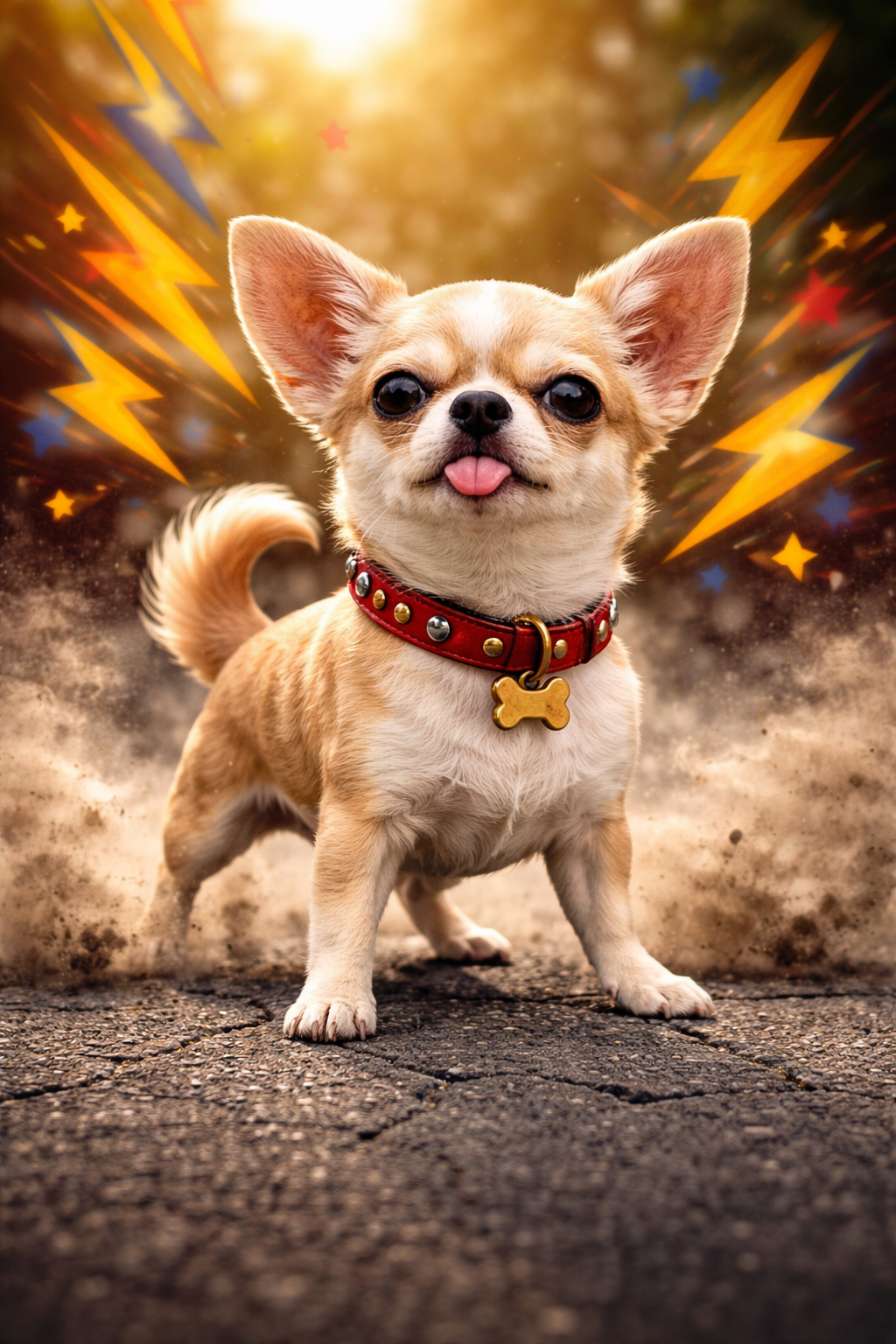 The Tiny Chihuahua with Big Attitude