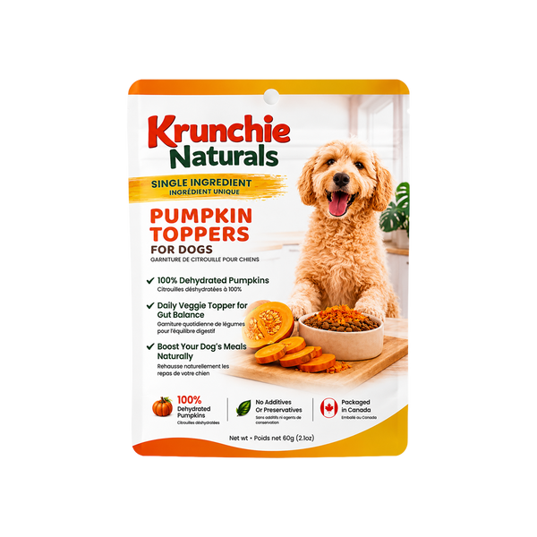 Krunchie Naturals - Pumpkin Topper for Dogs