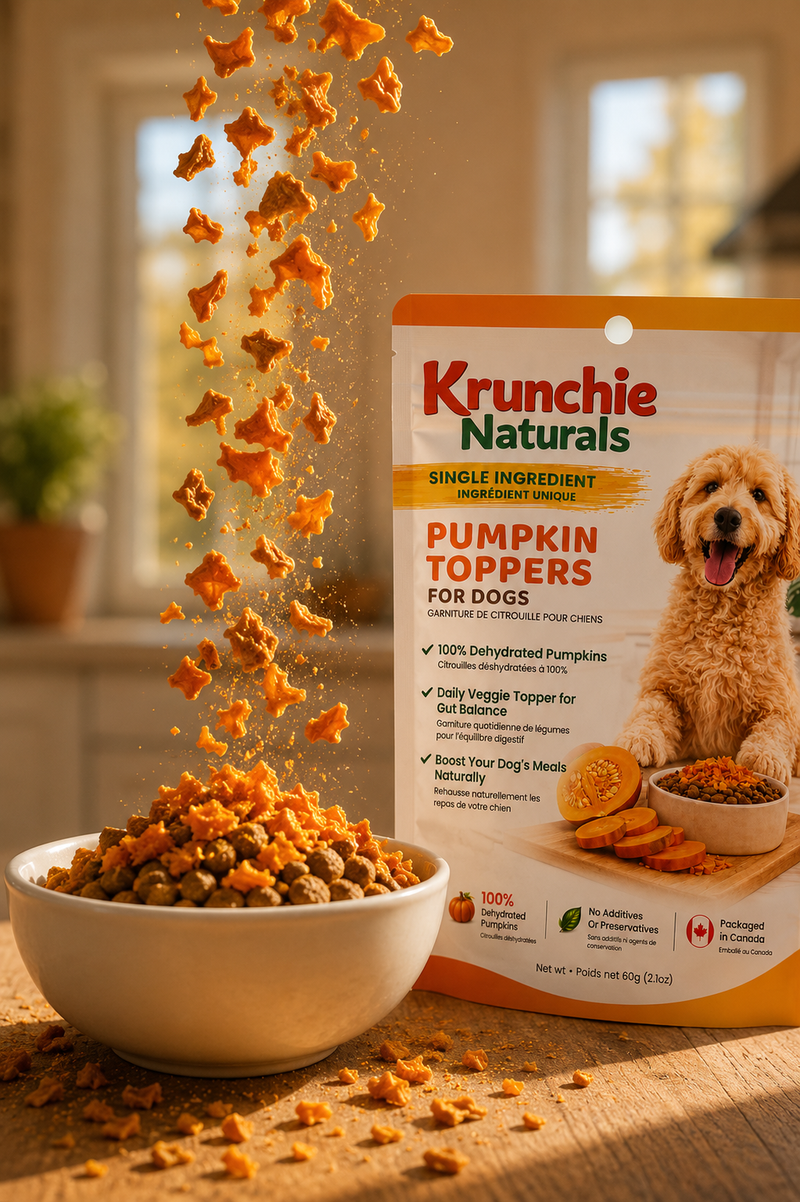 Krunchie Naturals - Pumpkin Topper for Dogs