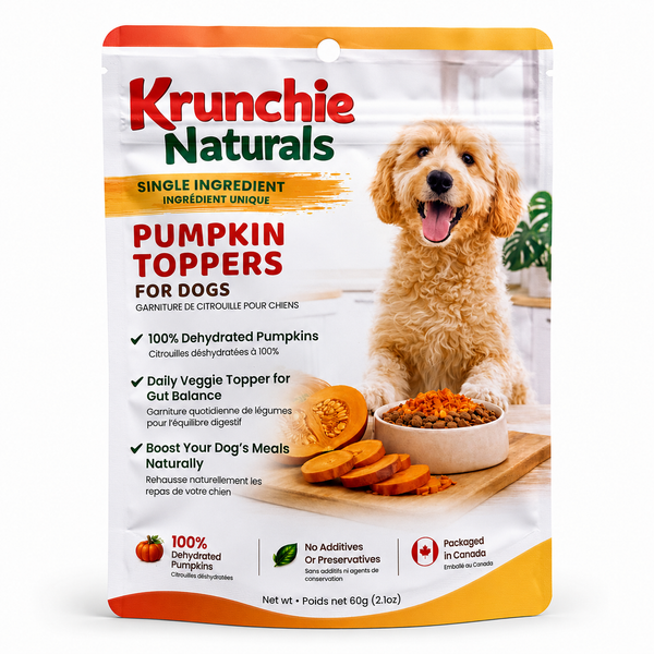 Krunchie Naturals - Pumpkin Topper for Dogs