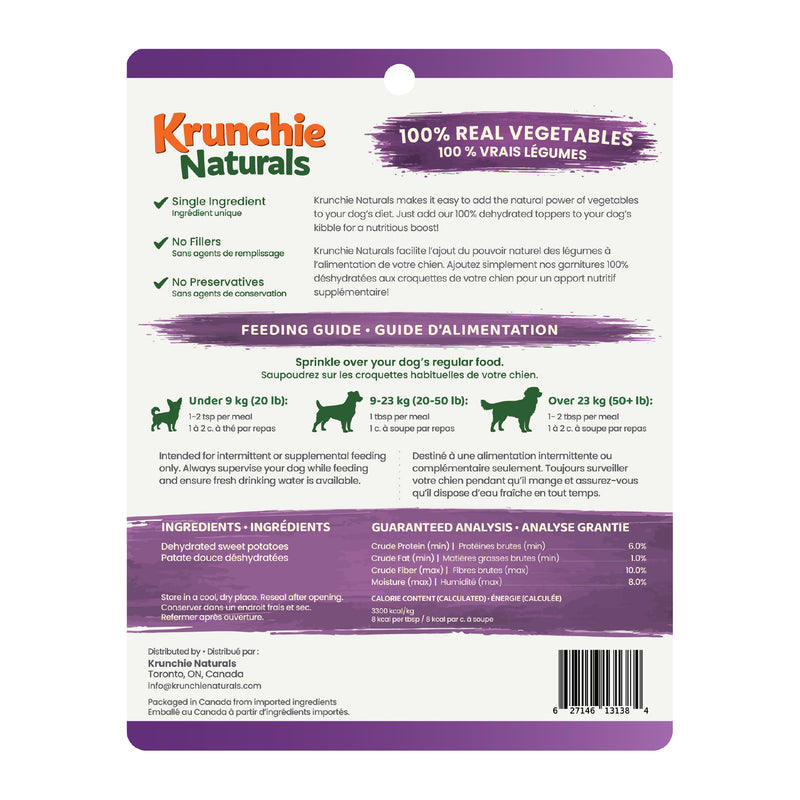 Krunchie Naturals - Sweet Potato Topper for Dogs