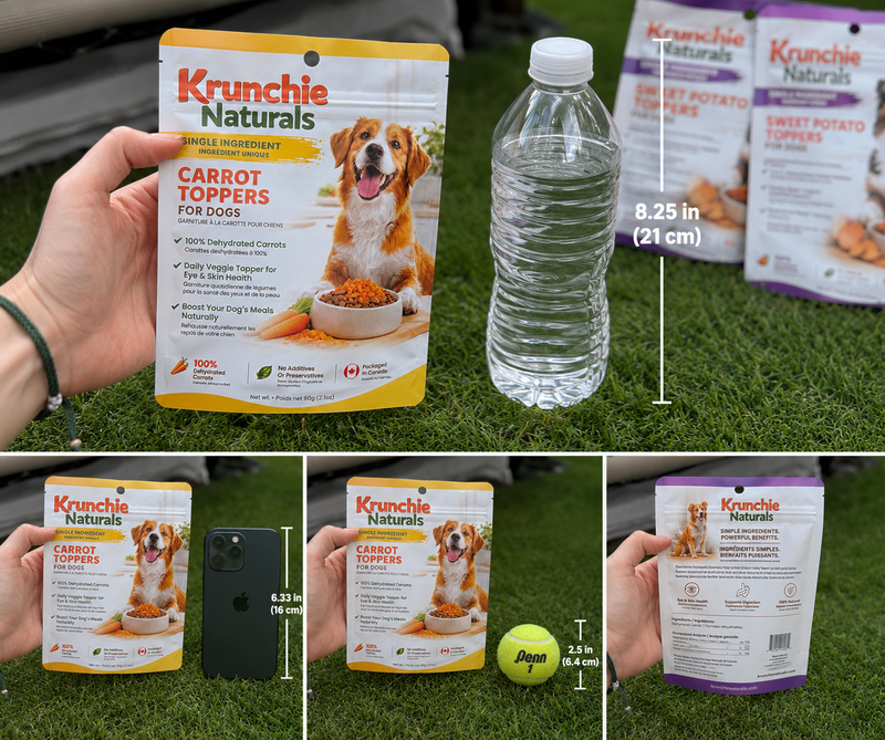 Krunchie Naturals - Carrot Topper for Dogs
